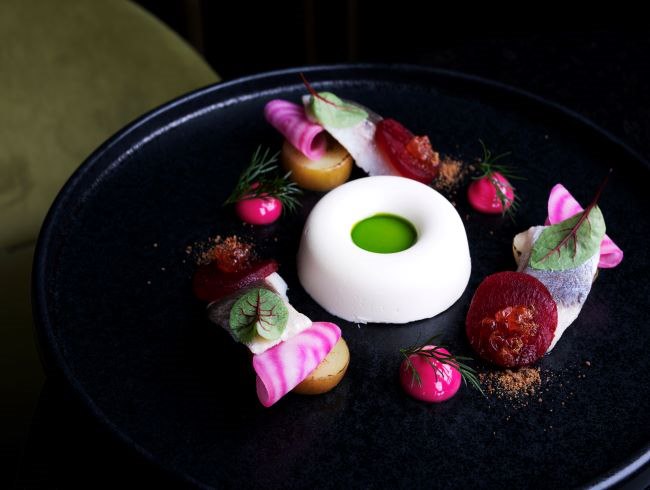 Dazzling seasonal menu